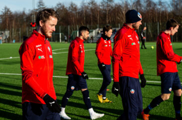 Fotboll, Träningsmatch, Helsingborg - Lyngby