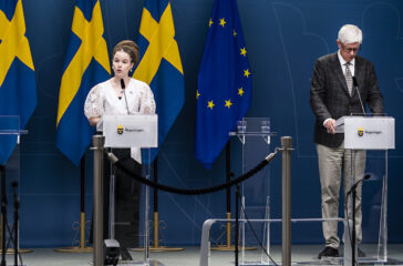 Coronavirus, Government of Sweden, Press conference