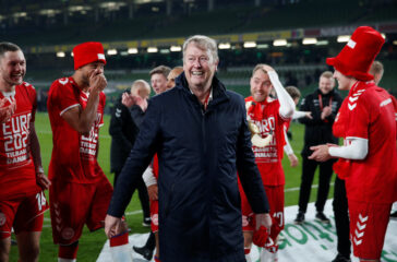 Fotboll, EM-kval, Irland - Danmark