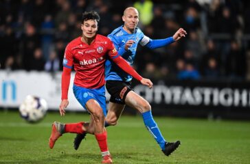 Fotboll, Kval till Allsvenskan, Halmstad - Helsingborg