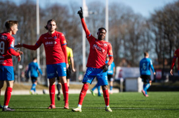 Fotboll, Träningsmatch, Helsingborg - Halmstad