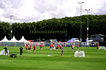 HIF:s träning den 16 juli 2022
