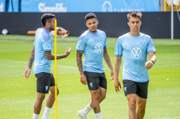 Fotboll, Kval till Champions League, Malmö FF, Träning