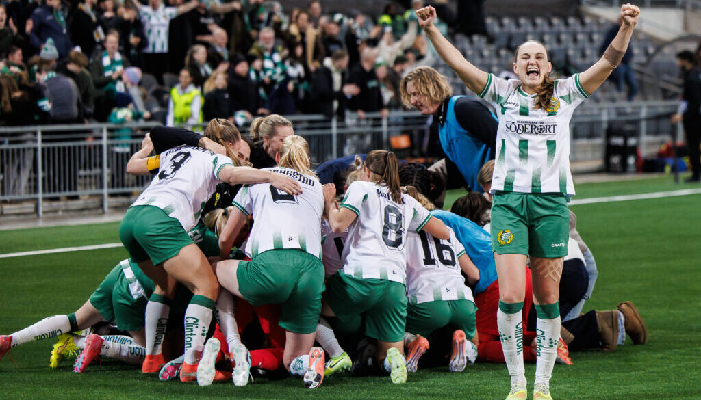 Football, UEFA Women's Europa Cup, Hammarby - Sporting