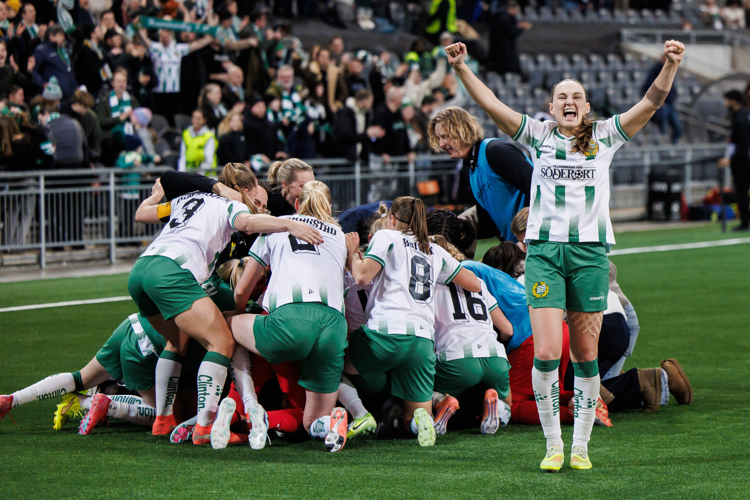 Football, UEFA Women's Europa Cup, Hammarby - Sporting