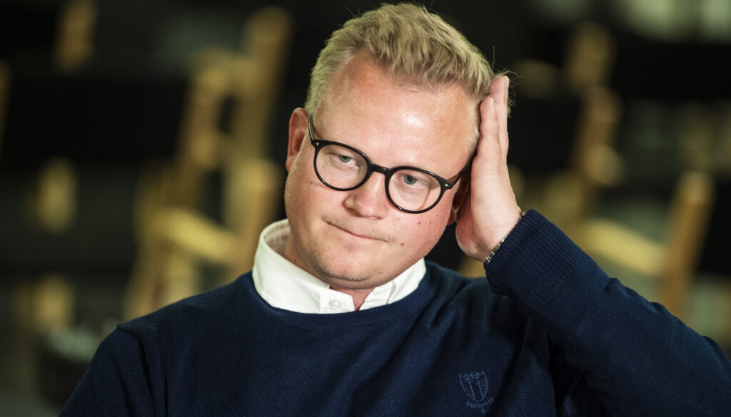 Fotboll, Allsvenskan, Malmö FF, Presskonferens, Sportchef Philip Berglund