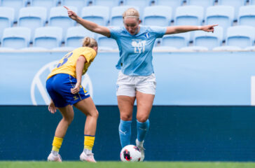Fotboll, Dam, Träningsmatch, Malmö FF - Brøndby
