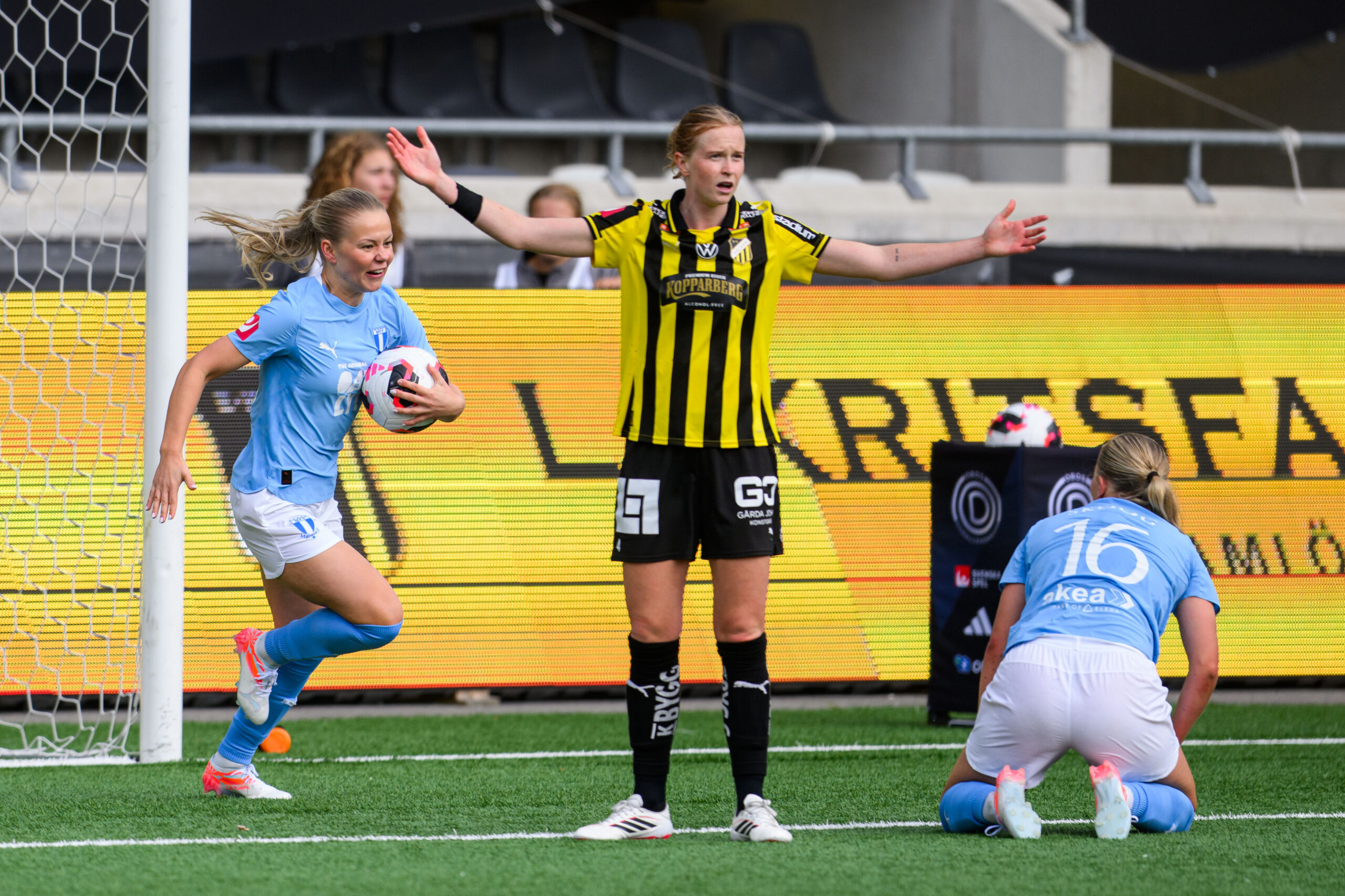 Fotboll, Damallsvenskan, Häcken - Malmö FF